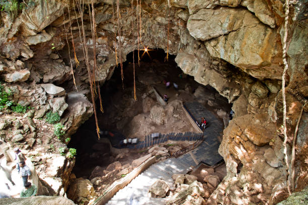 Places visit in Araku 1st place is Burra Caves